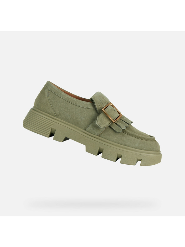Geox Mocassini verde chiaro da donna Geox Vilde