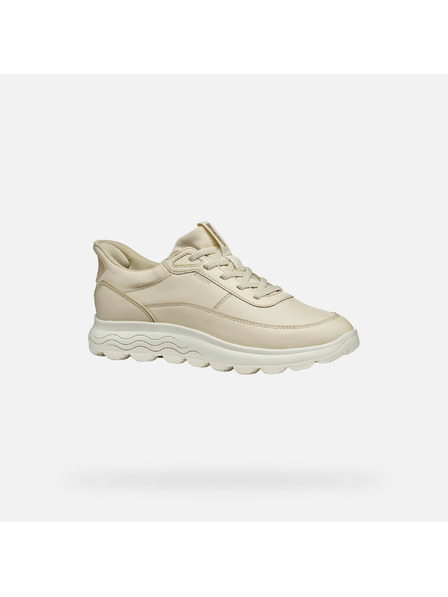 Geox Sneakers color crema da donna Geox Spherica Plus