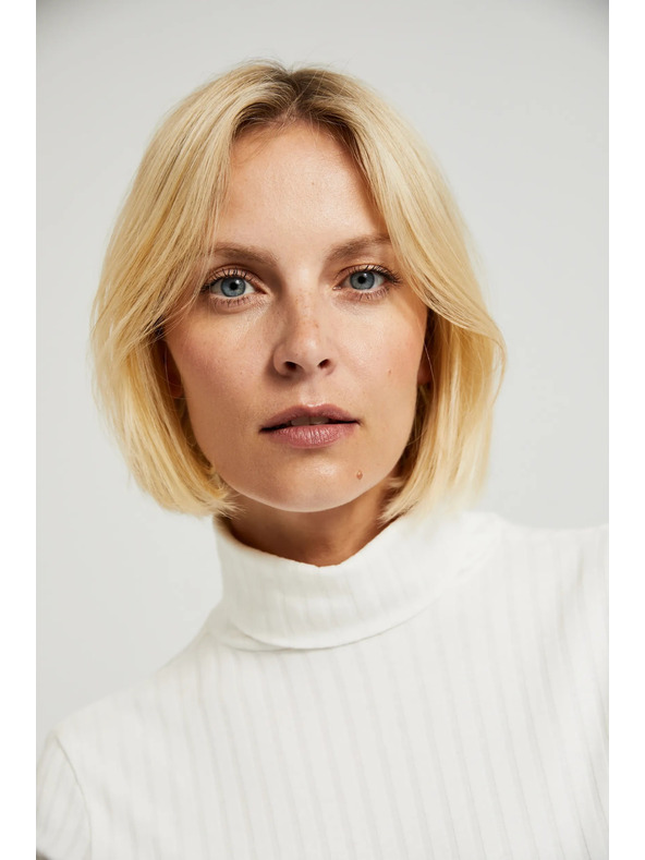 Moodo Top chiaro da donna a maniche lunghe