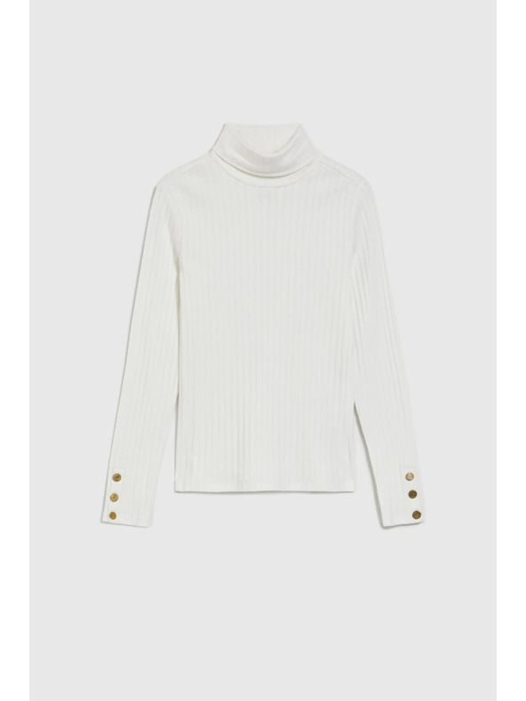 Moodo Top chiaro da donna a maniche lunghe