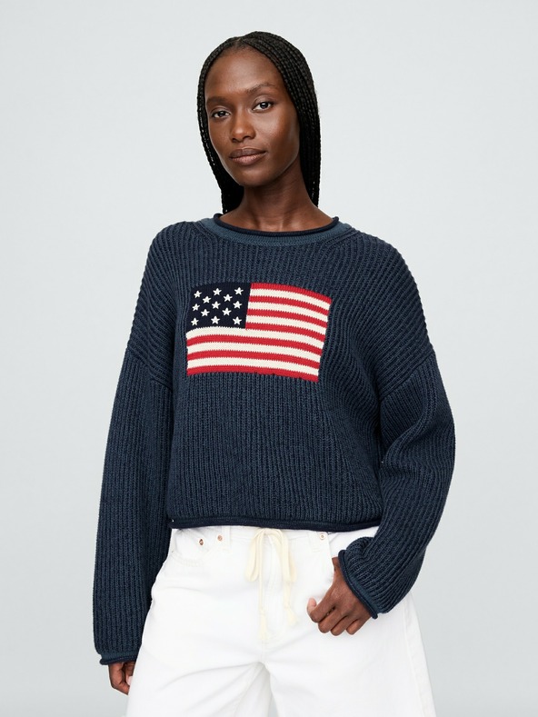 GAP Maglione crop oversize Americana GAP