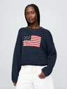 GAP Maglione crop oversize Americana GAP