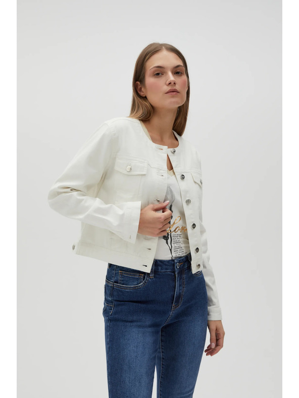 Moodo Giacca da donna bianca Moodo