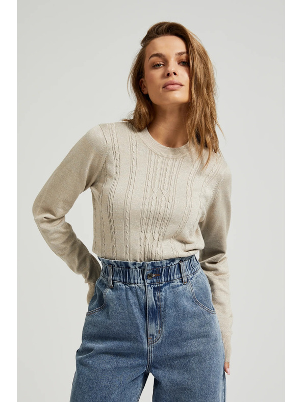 Moodo Maglione beige da donna