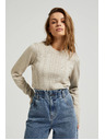 Moodo Maglione beige da donna