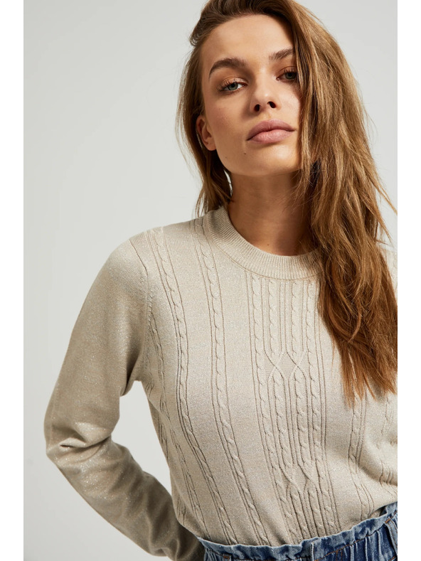 Moodo Maglione beige da donna