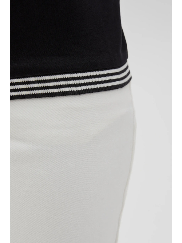 Moodo Camicia lunga nera da donna Moodo