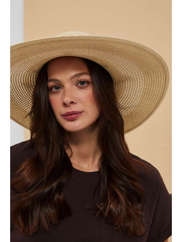 Moodo Cappello beige chiaro da donna