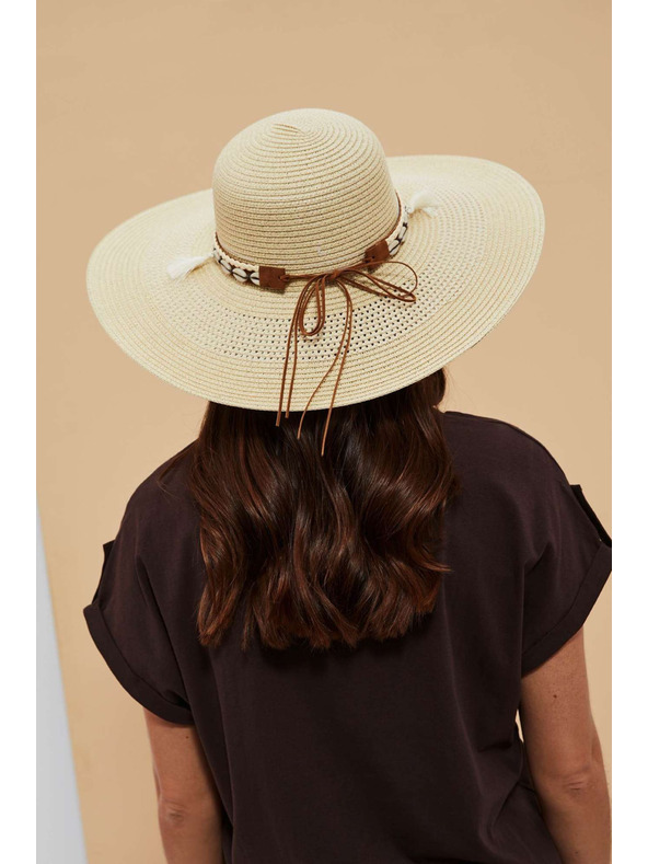 Moodo Cappello beige chiaro da donna