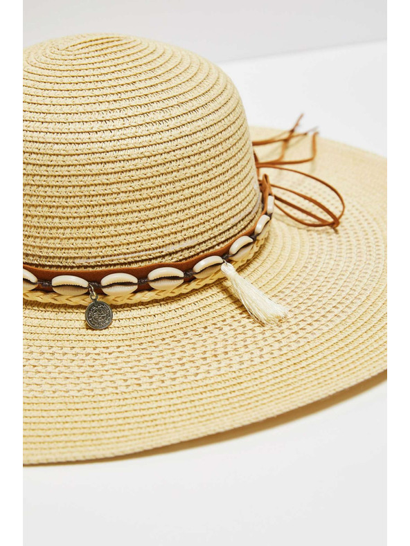 Moodo Cappello beige chiaro da donna