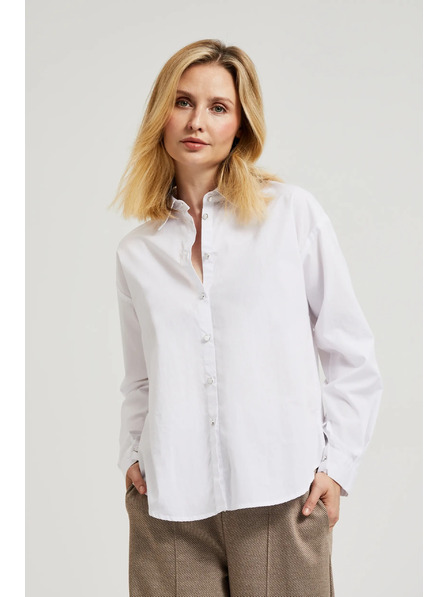 Moodo Camicia bianca da donna