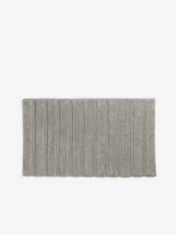 Kela Tappetino da bagno Megan 100x60 cm cotone argento-grigio KELA