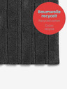Kela Tappetino da bagno Megan 100x60 cm cotone argento-grigio KELA