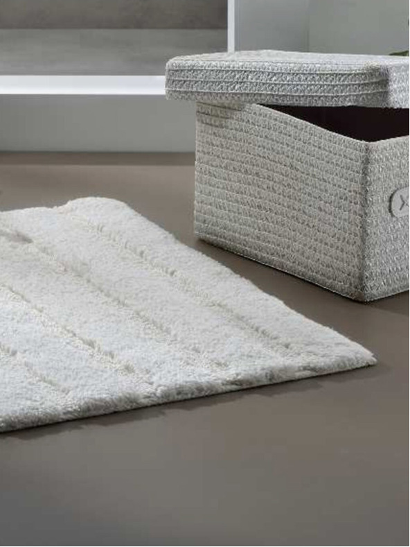 Kela Tappetino da bagno Megan 120x70 cm cotone terra KELA