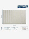 Kela Tappetino da bagno Megan 120x70 cm cotone terra KELA