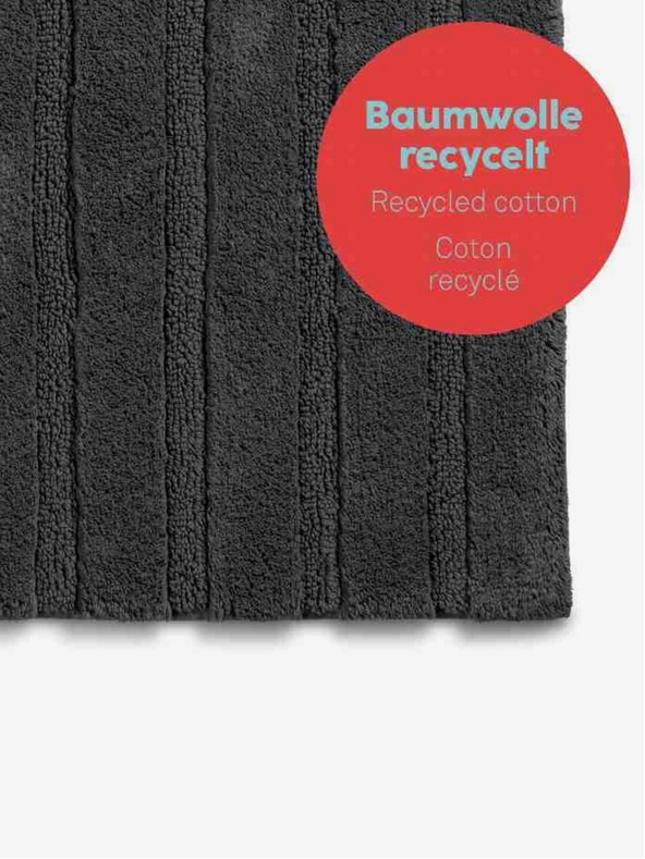 Kela Tappetino da bagno Megan 120x70 cm cotone terra KELA