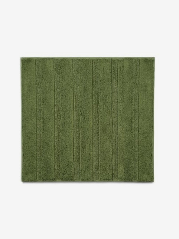 Kela Tappetino da bagno Megan 100% cotone verde muschio 65,0x55,0x1,6cm KELA
