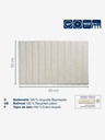 Kela Tappetino da bagno Megan 100% cotone verde muschio 80,0x50,0x1,6cm KELA