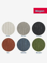 Kela Tappetino da bagno Megan 100% cotone verde muschio 80,0x50,0x1,6cm KELA