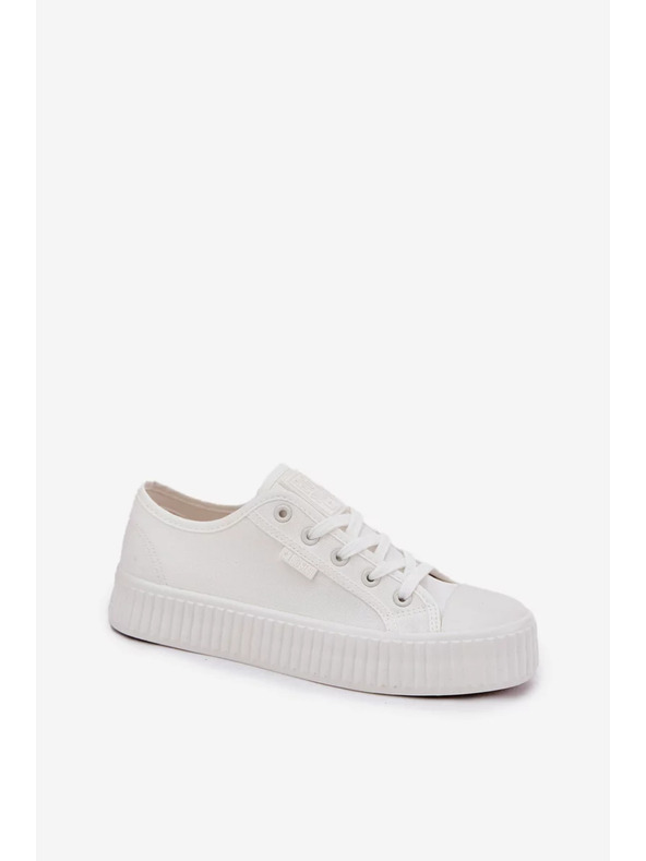 BIG STAR SHOES Sneakers in tela da donna su platform Big Star