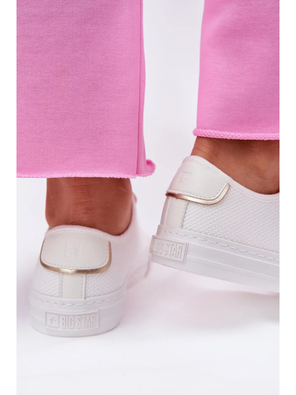 BIG STAR SHOES Sneakers in tela da donna Big Star - bianche