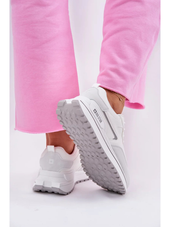 BIG STAR SHOES Sneakers donna Big Star HI-POLY SYSTEM - bianche