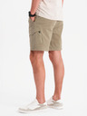 Ombre Clothing Shorts da uomo taglio largo con tasche cargo - verde oliva chiaro