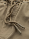 Ombre Clothing Shorts da uomo taglio largo con tasche cargo - verde oliva chiaro