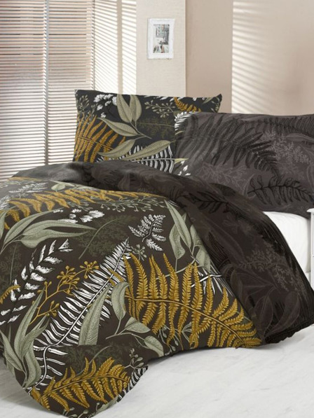 Kvalitex Set di biancheria da letto in raso francese LUXURY COLLECTION 1+2, 240x200, 70x90cm FELCE
