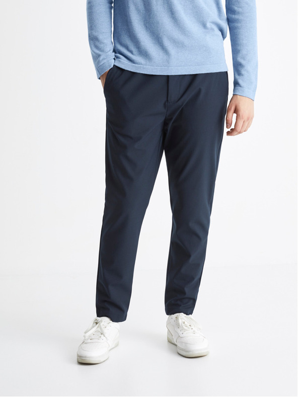 Celio Pantaloni da uomo blu scuro Celio Cosmart