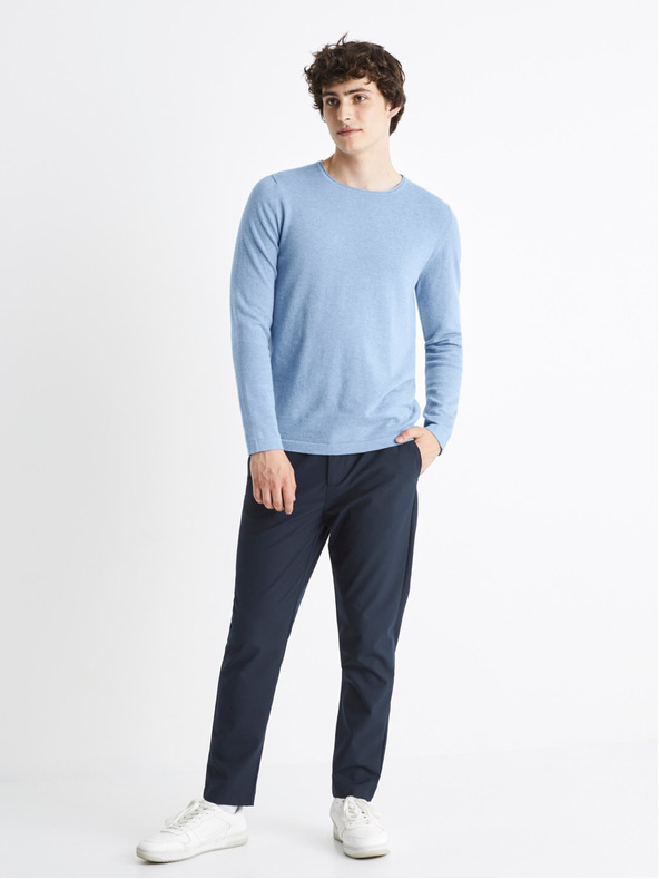 Celio Pantaloni da uomo blu scuro Celio Cosmart