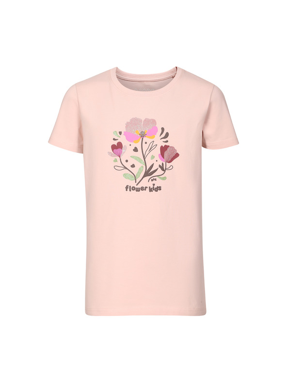 NAX T-shirt in cotone per bambini NAX OMESO peach whip
