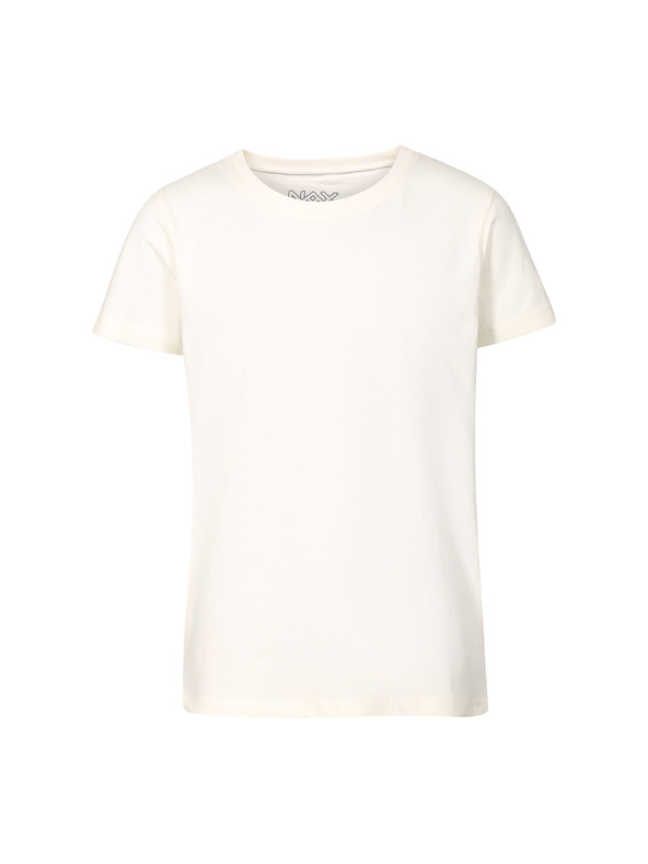 NAX T-shirt in cotone per bambini NAX GOMO crema