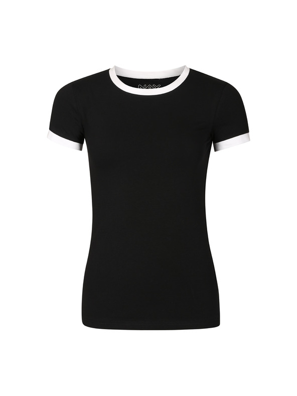 NAX T-shirt in cotone da donna NAX GRELO black