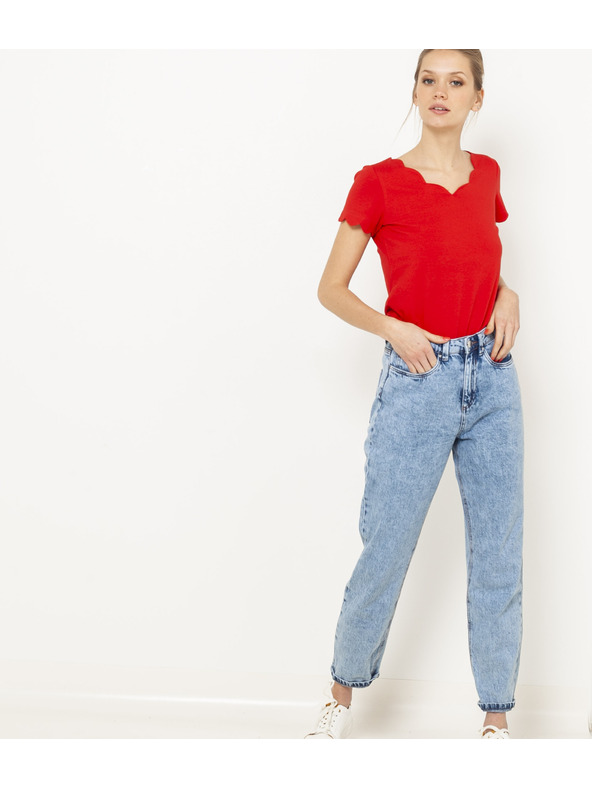 CAMAIEU Maglietta rossa da donna