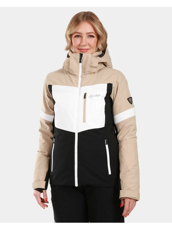 Kilpi Giacca da sci da donna Kilpi VALERA-W Beige