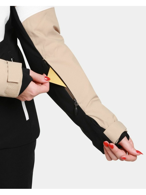 Kilpi Giacca da sci da donna Kilpi VALERA-W Beige