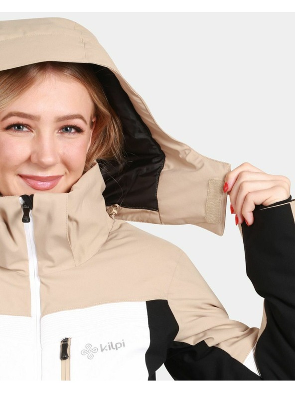 Kilpi Giacca da sci da donna Kilpi VALERA-W Beige