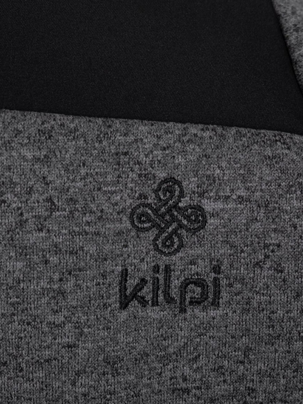 Kilpi Maglione in pile da uomo grigio scuro Kilpi REGIN-M