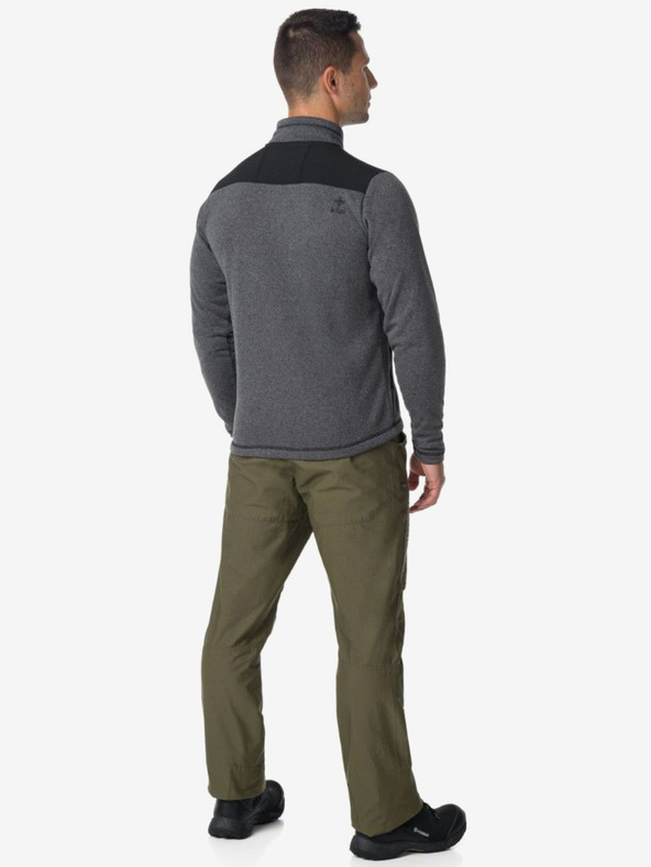 Kilpi Maglione in pile da uomo grigio scuro Kilpi REGIN-M