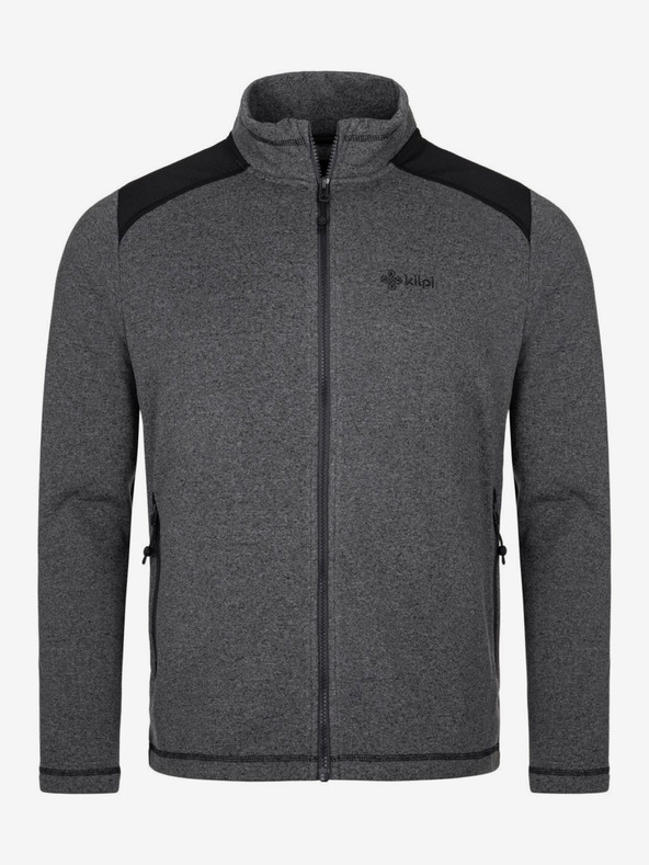 Kilpi Maglione in pile da uomo grigio scuro Kilpi REGIN-M