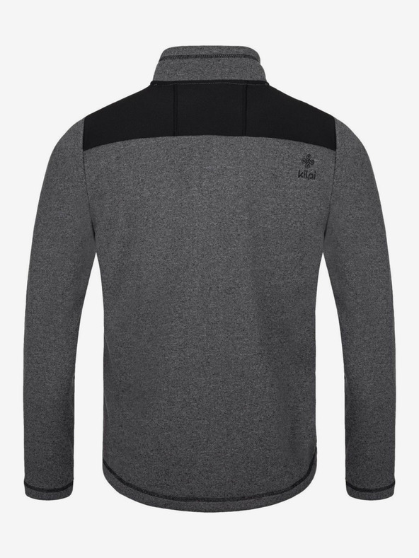 Kilpi Maglione in pile da uomo grigio scuro Kilpi REGIN-M