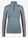 Kilpi T-shirt termica da donna azzurra con collo alto KILPI WILLIE