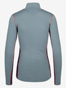 Kilpi T-shirt termica da donna azzurra con collo alto KILPI WILLIE