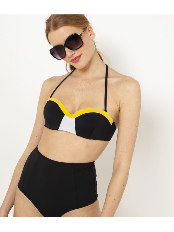 CAMAIEU Top costume da bagno nero CAMAIEU