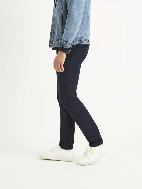 Celio Pantaloni da uomo blu scuro Celio