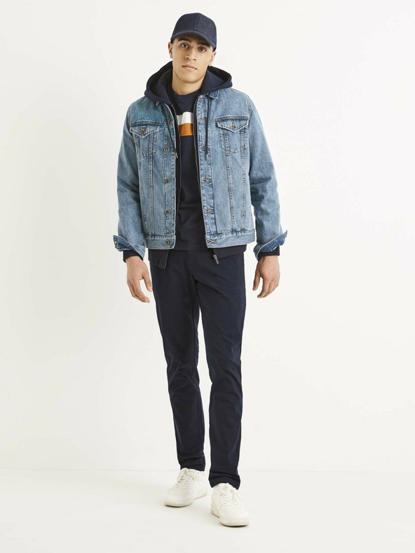 Celio Pantaloni da uomo blu scuro Celio