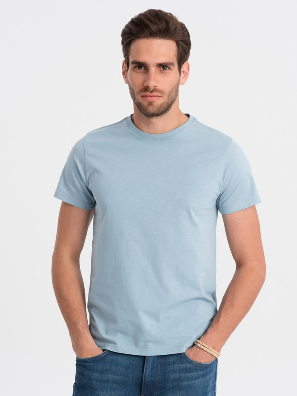 Ombre Clothing Maglietta BASIC Classic Cotton Uomo Abbigliamento Ombre