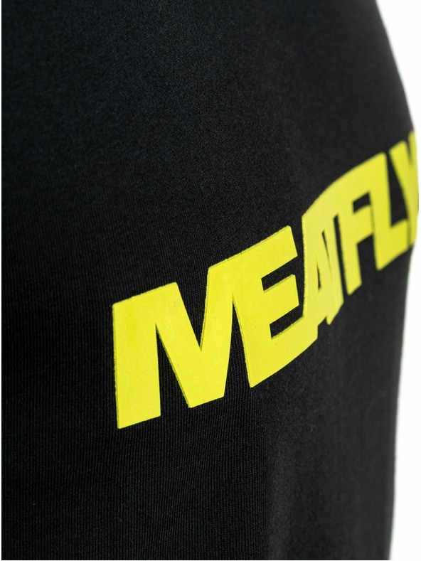 Meatfly Meatfly t-shirt da uomo Logex Lime/Black | Giallo | Taglia S | 100% cotone