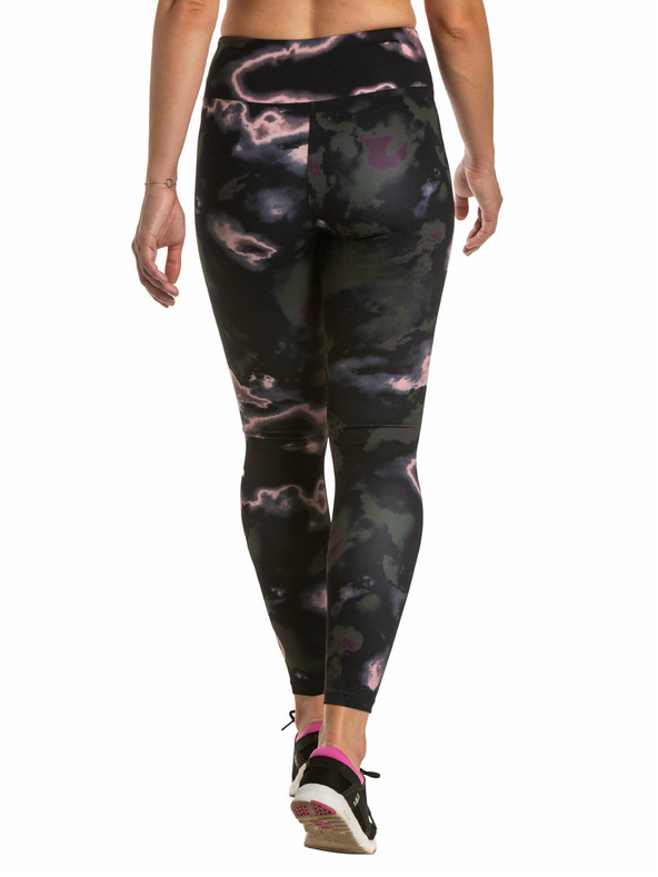 Meatfly Leggings da donna Meatfly Arabel Storm Camo Rosa | Nero | Taglia